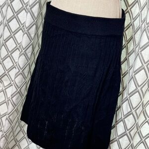 Black Cute Winter Short Skirt/Very Soft
